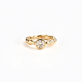 Luna Moissanite Ring