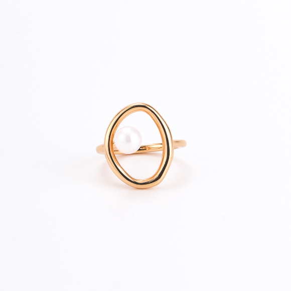 Halo Pearl Ring