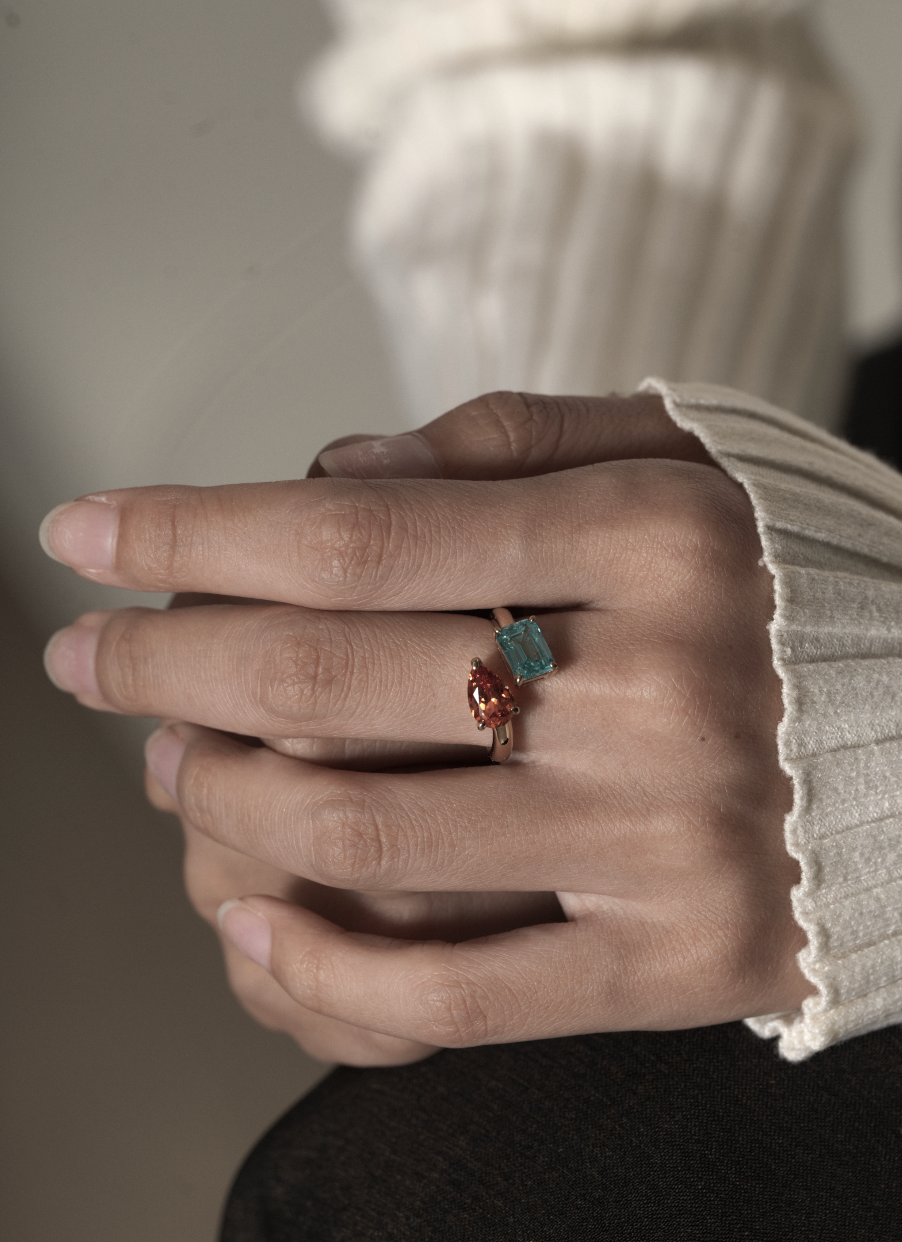 Dual Flame ring