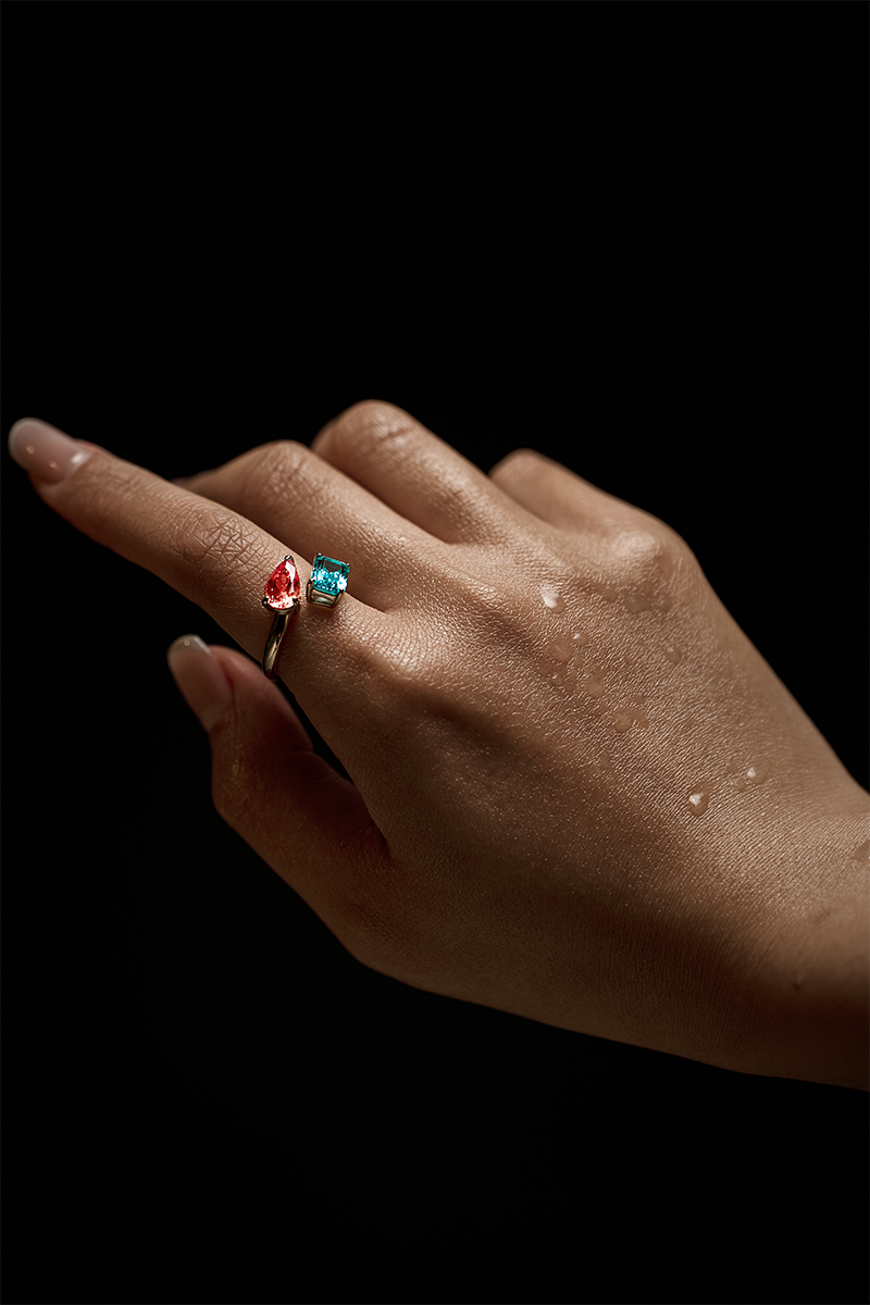 Dual Flame ring