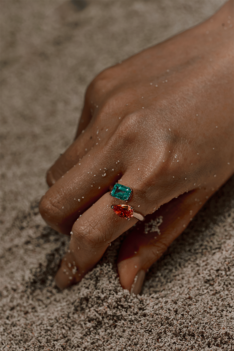 Dual Flame ring